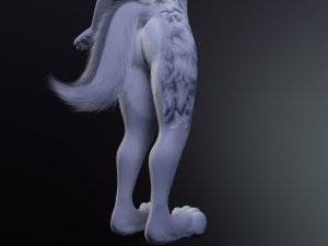 Magnus Anthro Wolf 3D Модель