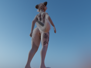 Magnus Anthro Wolf 3D Модель