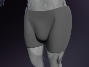 Magnus Anthro Wolf 3D Модель
