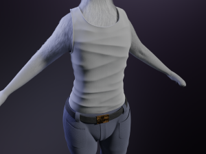 Magnus Anthro Wolf 3D Модель