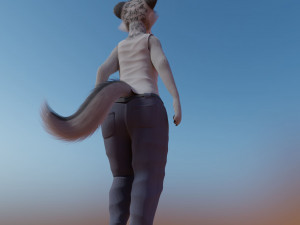 Magnus Anthro Wolf 3D Модель