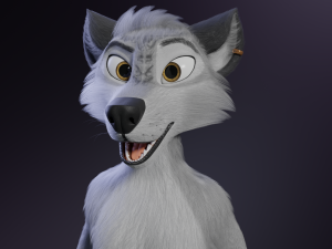 Magnus Anthro Wolf 3D Модель