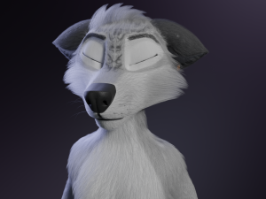 Magnus Anthro Wolf 3D Модель