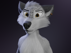 Magnus Anthro Wolf 3D Модель