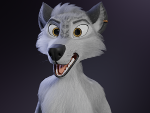 Magnus Anthro Wolf 3D Модель