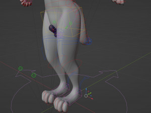 Magnus Anthro Wolf 3D Модель