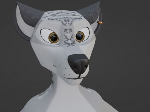 Magnus Anthro Wolf 3D Модель