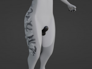 Magnus Anthro Wolf 3D Модель