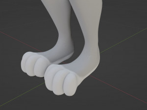 Magnus Anthro Wolf 3D Модель