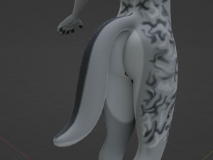 Magnus Anthro Wolf 3D Модель