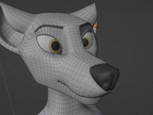 Magnus Anthro Wolf 3D Модель