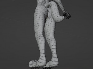 Magnus Anthro Wolf 3D Модель