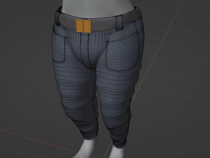 Magnus Anthro Wolf 3D Модель