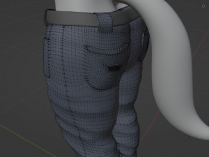 Magnus Anthro Wolf 3D Модель