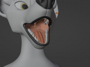 Magnus Anthro Wolf 3D Модель