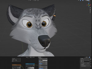 Magnus Anthro Wolf 3D Модель
