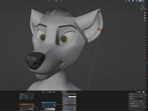 Magnus Anthro Wolf 3D Модель