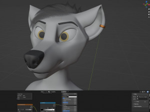 Magnus Anthro Wolf 3D Модель