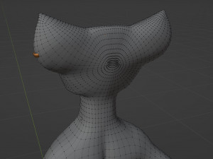 Fenrir Anthro Wolf 3D Model