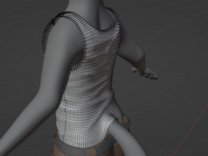 Fenrir Anthro Wolf 3D Model