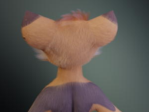 Mikael Anthro Fox Modelo 3D