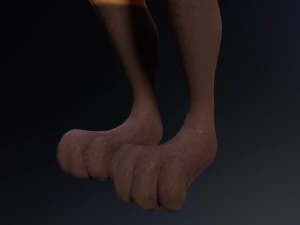 Mikael Anthro Fox 3D Model