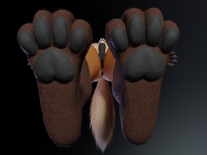 Mikael Anthro Fox Modelo 3D