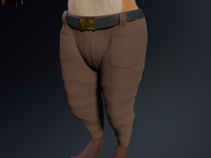 Mikael Anthro Fox Modelo 3D