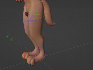 Mikael Anthro Fox Modelo 3D