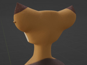 Mikael Anthro Fox Modelo 3D