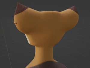 Mikael Anthro Fox 3D Model