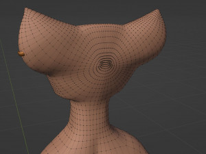 Mikael Anthro Fox Modelo 3D
