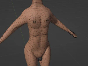 Mikael Anthro Fox 3D Model