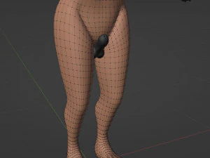 Mikael Anthro Fox 3D Model