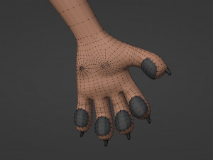 Mikael Anthro Fox Modelo 3D
