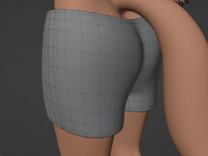 Mikael Anthro Fox Modelo 3D