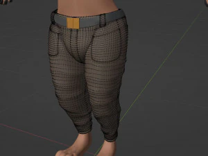Mikael Anthro Fox 3D Model