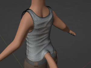 Mikael Anthro Fox 3D Model