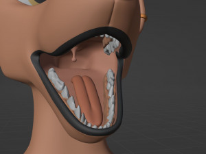 Mikael Anthro Fox Modelo 3D