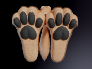 Julie Anthro Fox Model 3D