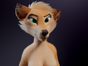 Julie Anthro Fox Model 3D