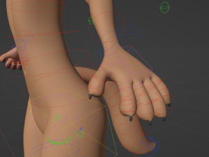 Julie Anthro Fox Model 3D