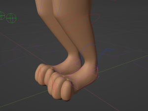 Julie Anthro Fox Model 3D
