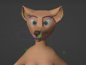 Julie Anthro Fox Model 3D