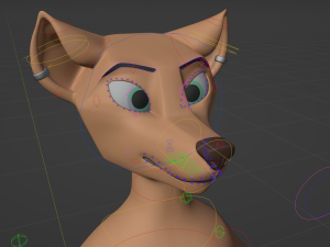 Julie Anthro Fox Model 3D