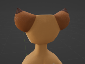Julie Anthro Fox Model 3D