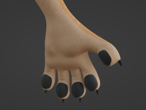 Julie Anthro Fox Model 3D