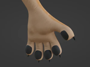 Julie Anthro Fox 3D Model