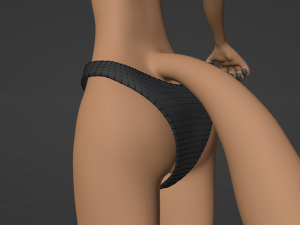 Julie Anthro Fox Model 3D