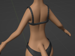 Julie Anthro Fox Model 3D